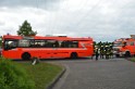 Schwerer Bus Unfall Koeln Porz Gremberghoven Neuenhofstr P099